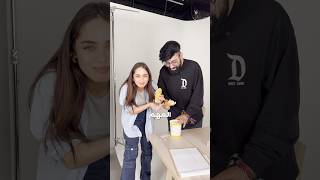 جربت ايسكريم الدجاج مع اية فتوح 🤯 الطعم صدمة 🍗🍦