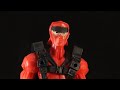 GiJoe Sigma Six Red Ninja 2007 Joe Con Exclusive Parachute Drop