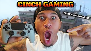 UNBOXING MY *NEW* CINCH GAMING PRO CONTROLLER!😍🏆 (DROPPED 35 MY FIRST GAME ON) @Cinchgaming