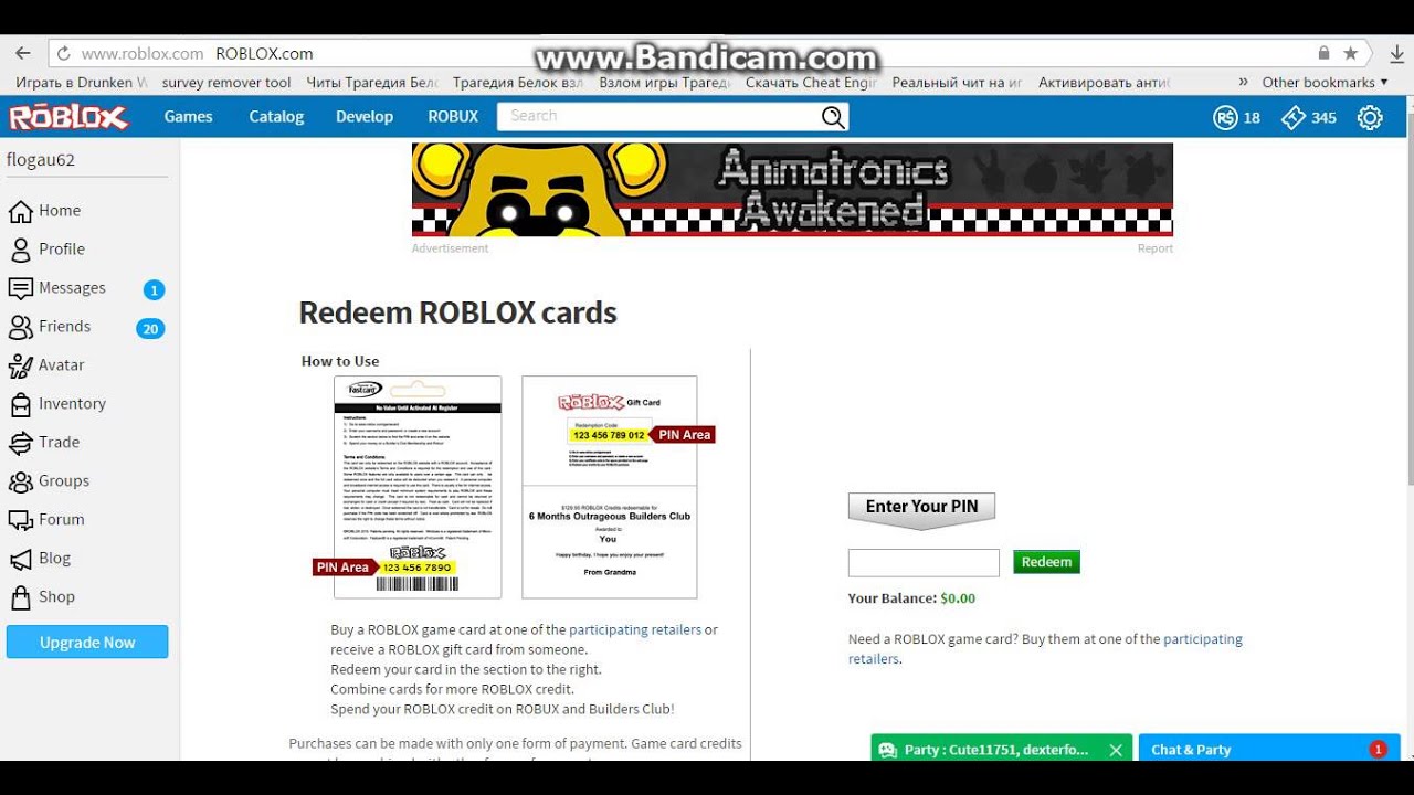 How To Get Free Roblox Cards Youtube