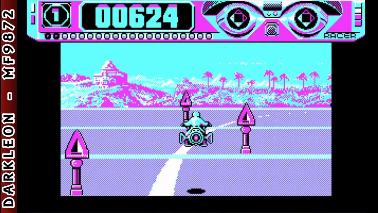 Space Racer © 1988 Loriciels - PC DOS - Gameplay - YouTube