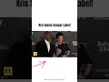Kris Slams Cougar Label!
