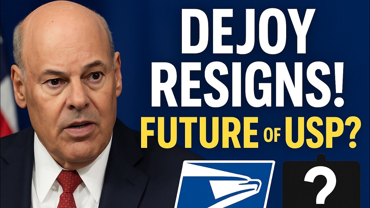 🔥DeJoy Steps Down: The Future of USPS and What's Next🔥🔥