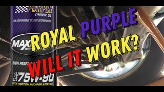 HOW TO CHANGE FORD EXPEDITION REAR DIFF LUBE(OIL)#REAR END CHATTERING NOISE FIX#ROYAL PURPLE#2015