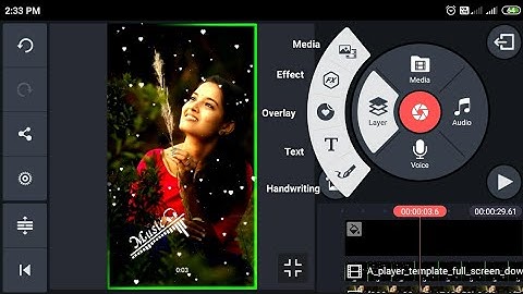 How to create trending WhatsApp Status | in kinemaster green effect Trend video status