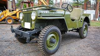1947 Willys-Jeep CJ-2A Walk-around Video