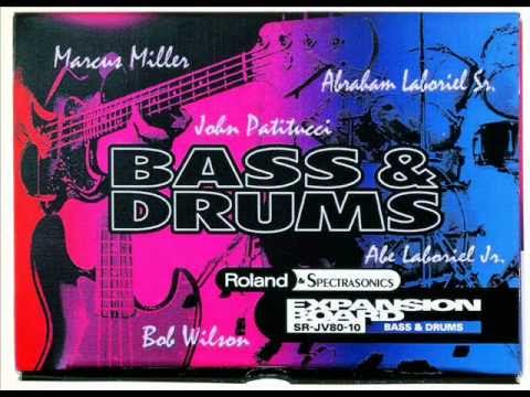 DTM・DAW 301* Roland SR-JV80-10 Bass & Drums DEMO Roland SR-JV80-10 