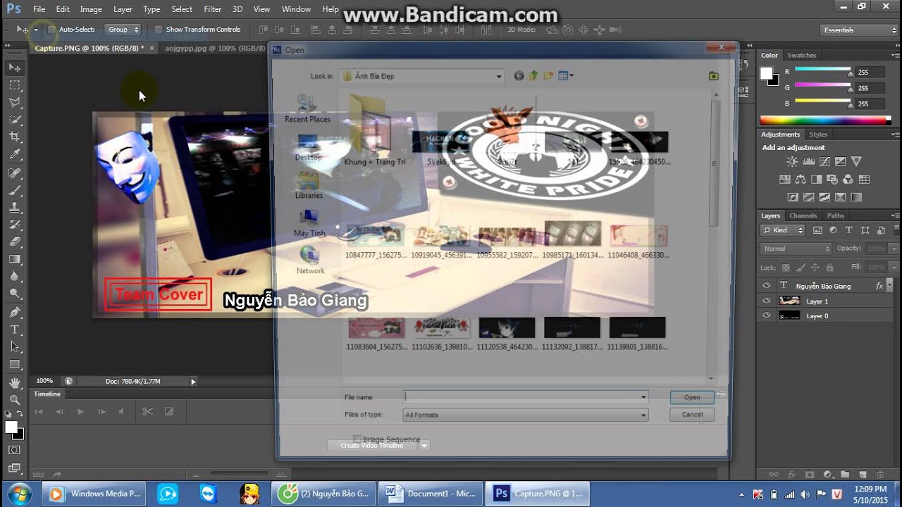 Hướng Dẫn Làm Ảnh Bìa Facebook Cực Đẹp – By Giang