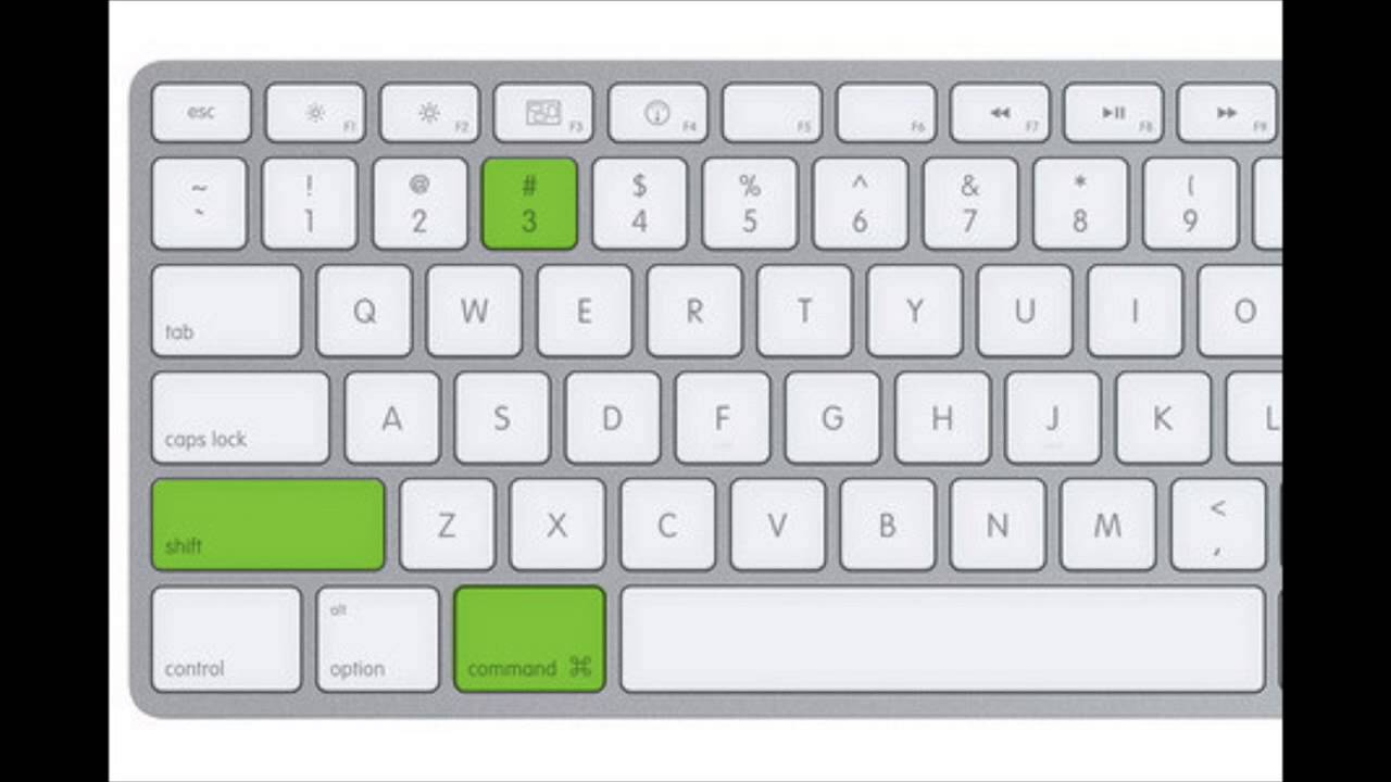 How To Do A Print Screen On A Mac YouTube