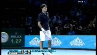 Famous Roger Federer vs Jo-Wilfried Tsonga - ATP London 2011. Highlights Profile