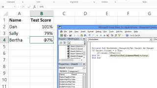 08 EVENTS Worksheet Events made Easy 094 Change Event with EnableEvents toggle   Avoid endless loop Content