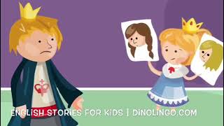 كتب اللغة الإنجليزية للأطفال - The Princess and the Pea Story -  الإنجليزية للأطفال - Dinolingo
