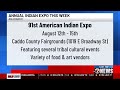 91st annual American Indian Expo set for Aug. 12-15 in Anadarko