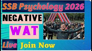 SSB word association test Live | SSB Interview Psychology Test | Crack SSB Interview 2026