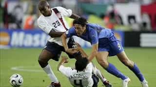The Match in Photos: "Italy vs USA - World Cup, 2006."