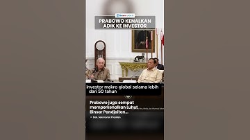 Prabowo Kenalkan Adiknya Hashim Djojohadikusumo ke Miliarder AS Ray Dalio: Bukan Salah Beliau