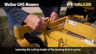 Walker Mowers Spring Versatility-GHS Mowers