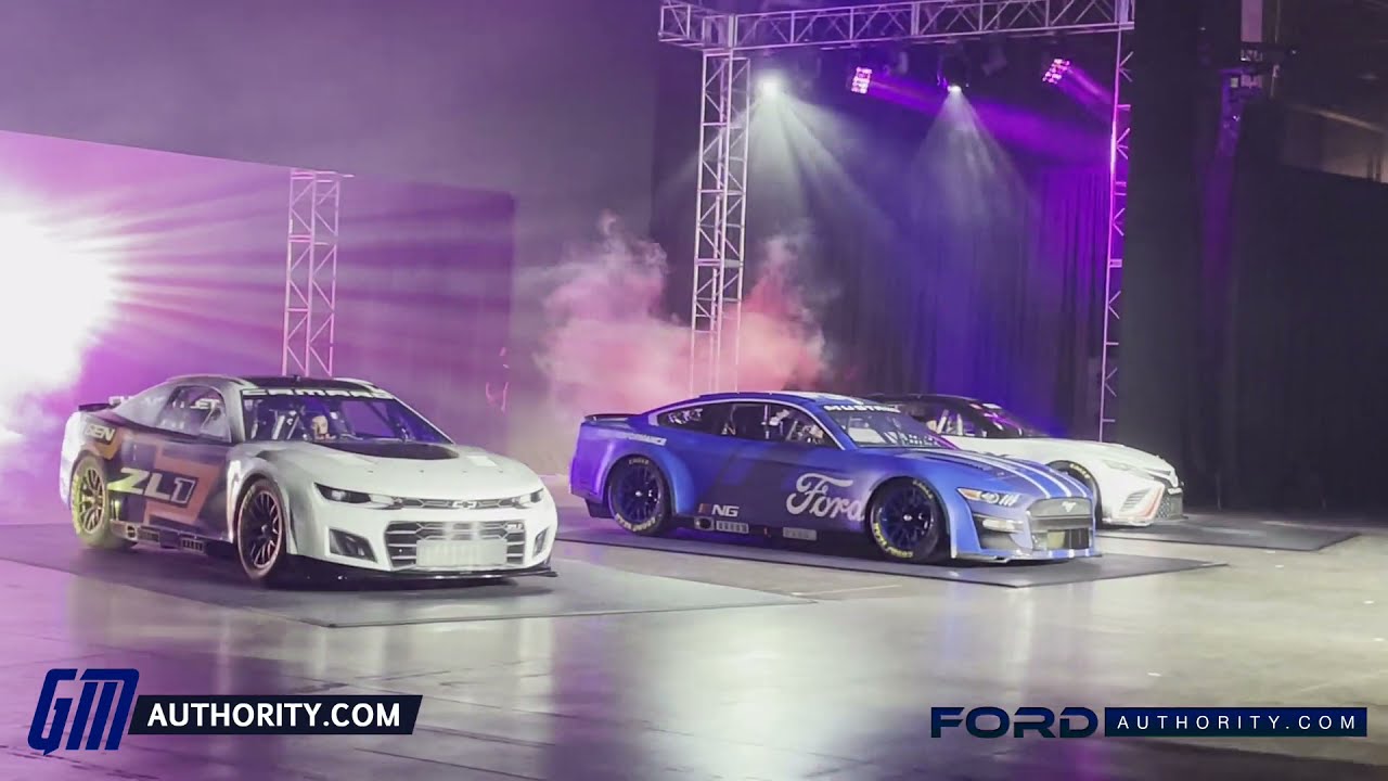 2021 Next Gen Nascar Reveal – Camaro, Mustang, Camry