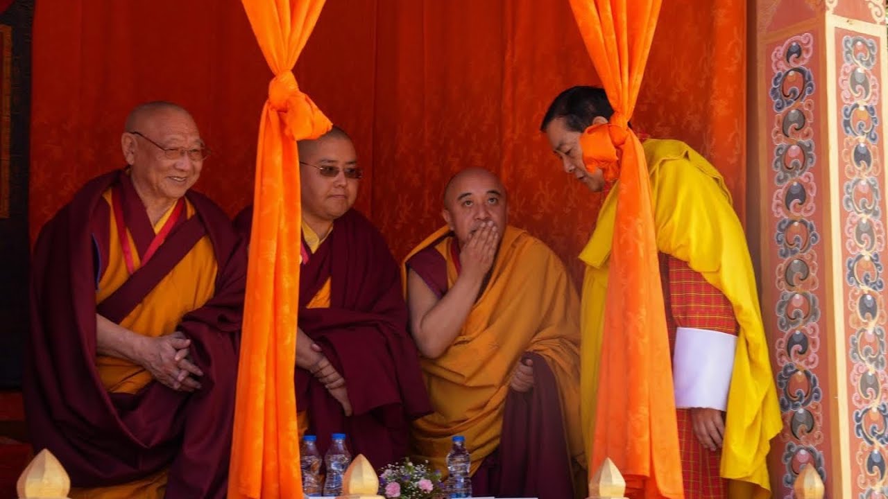 འཛམ་གླིང་ཞི་བདེ་སྨོན་ལམ།། ཞི་བདེ་དེད་དཔོན་རྣམས་ལ་ན་མོ་Global peace prayer festival 2025 from Bhutan 