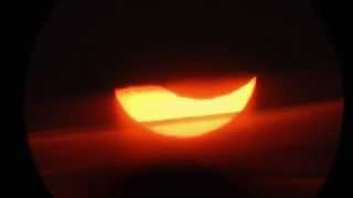 Partielle Sonnenfinsternis-Partial Solar Eclipse 04.01. 2011
