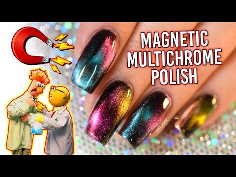EXPERIMENTS with Multi-chrome MAGNETIC Polish! FUN Lacquer!