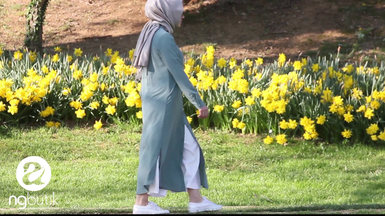 Ngbutik Mint Krep Gömlek Elbise