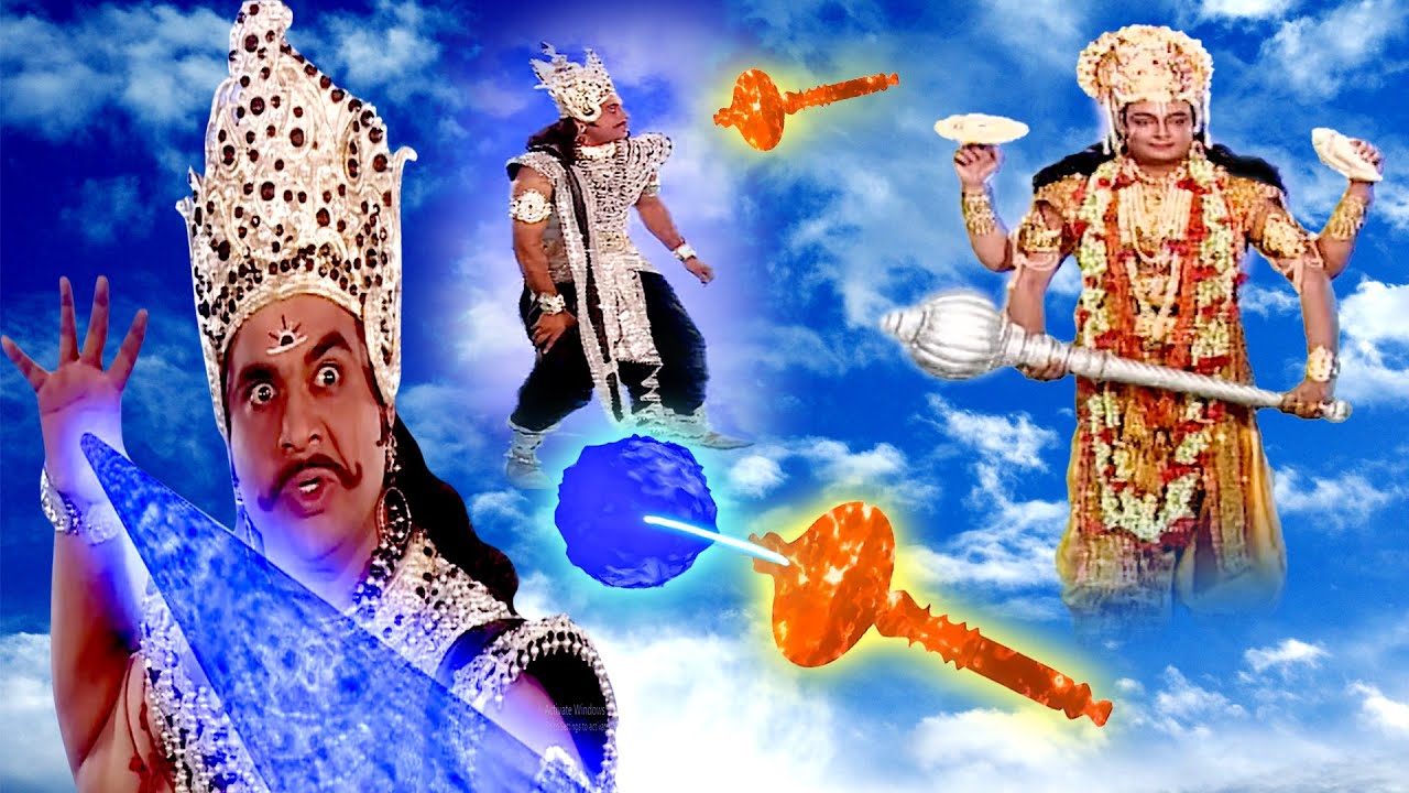 श्री हरि विष्णु ने क्यों तोड़ी शनिदेव की टांग || शनिदेव और भगवान विष्णु में महा भयानक युद्ध