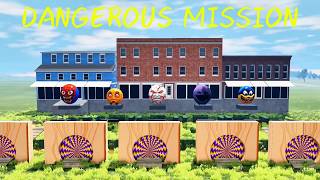 5 voitures monstrueuses de la lune contre la mission dangereuse n°8 dans BeamNG.drive screenshot 4