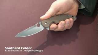 Spyderco 2012 Prototype - Brad Southard Folder