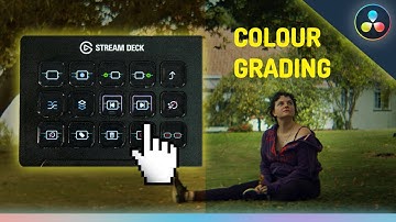 Colour Grading in DaVinci Resolve with the Elgato Stream Deck