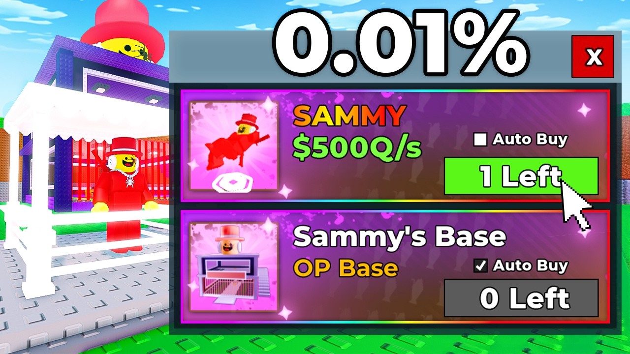 Открыл ЗАПРЕЩЁННЫЙ Магазин SAMMY в Steal a Brainrot!