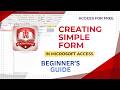 Microsoft Access Forms Tutorial for Beginners | Create & Design Forms Step-by-Step (Access For Free)