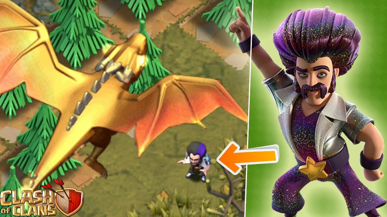 PARTY MAGIER GREIFT DEN GOLDENEN DRACHEN AN! * Clash of Clans YouTube