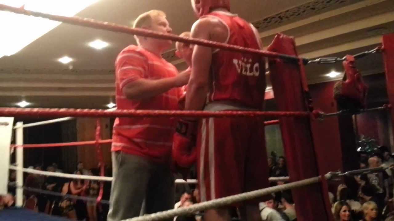 Kris(Red Corner) vs Kev(Blue Corner) White Collar Boxing Night YouTube