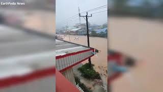 EarthPedia News [FLOOD] Heavy rains cause severe flood in Sihanoukville,Cambodia August 2021