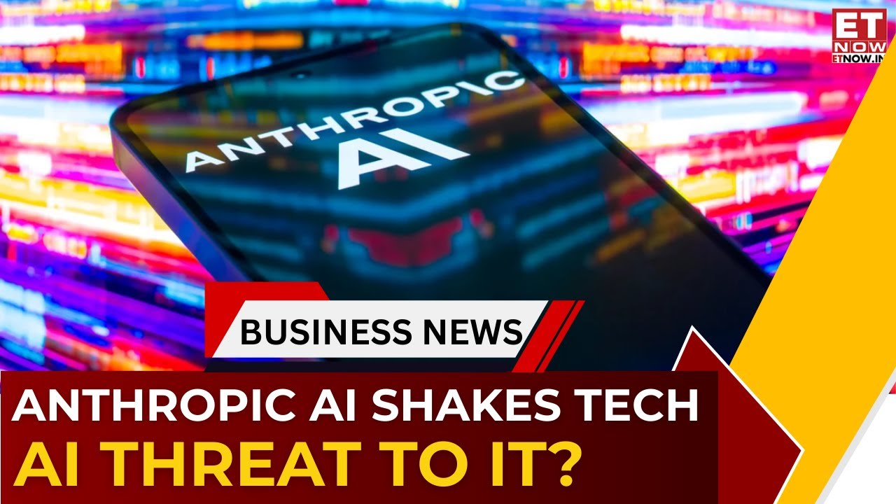 Anthropic AI Tools Shake Tech Stocks | What It Means For Indian IT Services, Valuations & Growth
