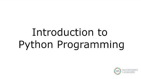 Introduction to Python Programming