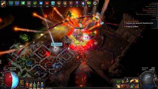 Path Of Exile Vaal Temple Mid High Investment Mapping Youtube