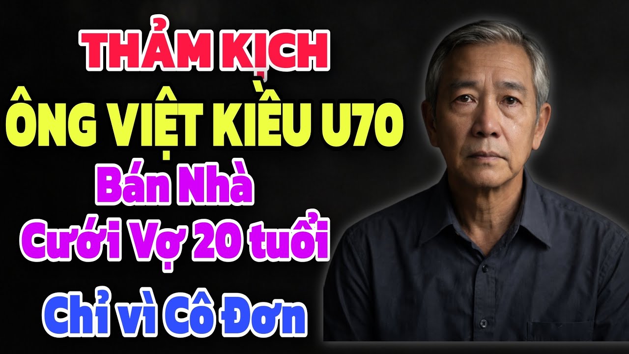 BI KỊCH - ÔNG VIỆT KIỀU U70 BÁN NHÀ Ở MỸ VỀ VIỆT NAM CƯỚI VỢ 20 TUỔI CHỈ VÌ CÔ ĐƠN
