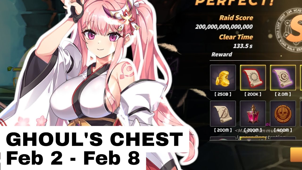Ghoul's Chest: Fire Element - Feb 2 to Feb 8 (Sword Master Story)