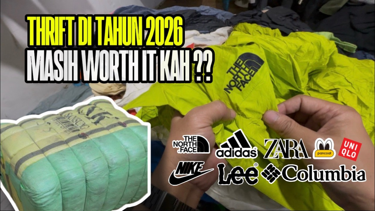 SESULIT INI THRIFT DI TAHUN 2026 !! MENDING DI PIKIR DULU SEBELUM TERJUN !! #thrifting #thrift #fyp