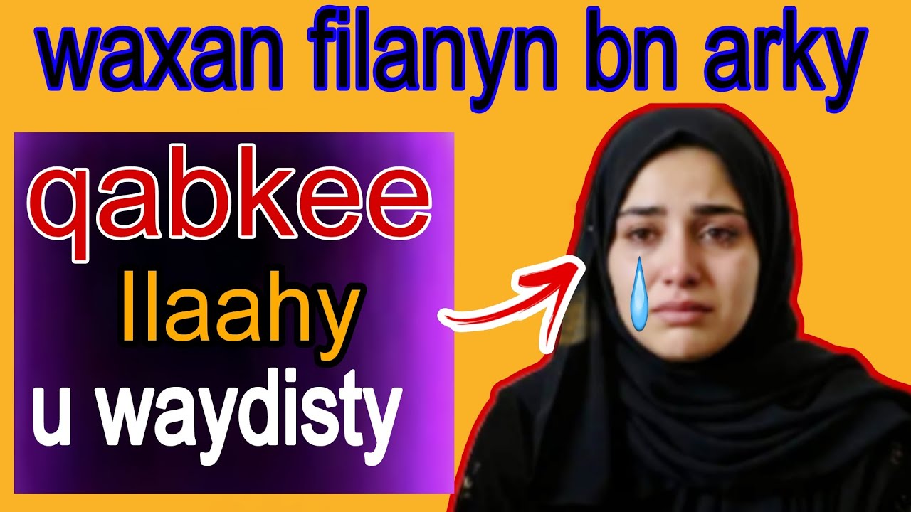 waranka habenka an khaldamin baan tuuray@afnaaneddabsan