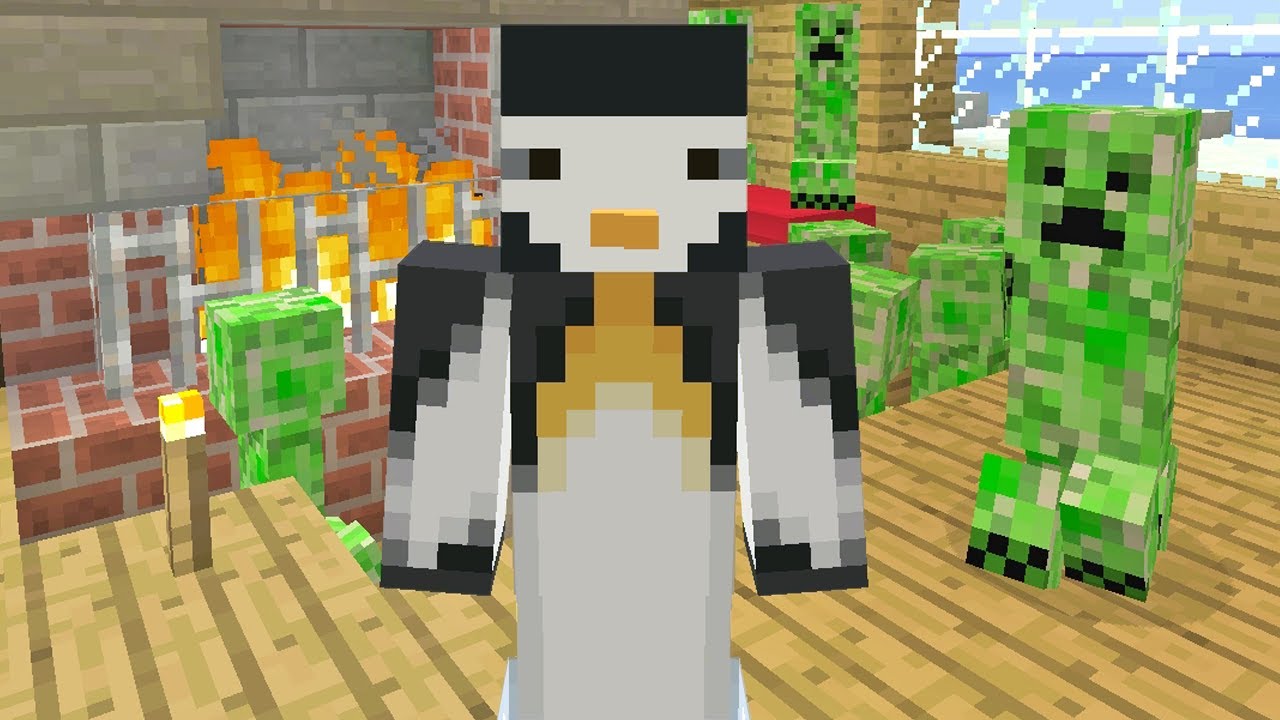 Minecraft Xbox - Arctic Survival - The Sneaky Creeper (11) - YouTube