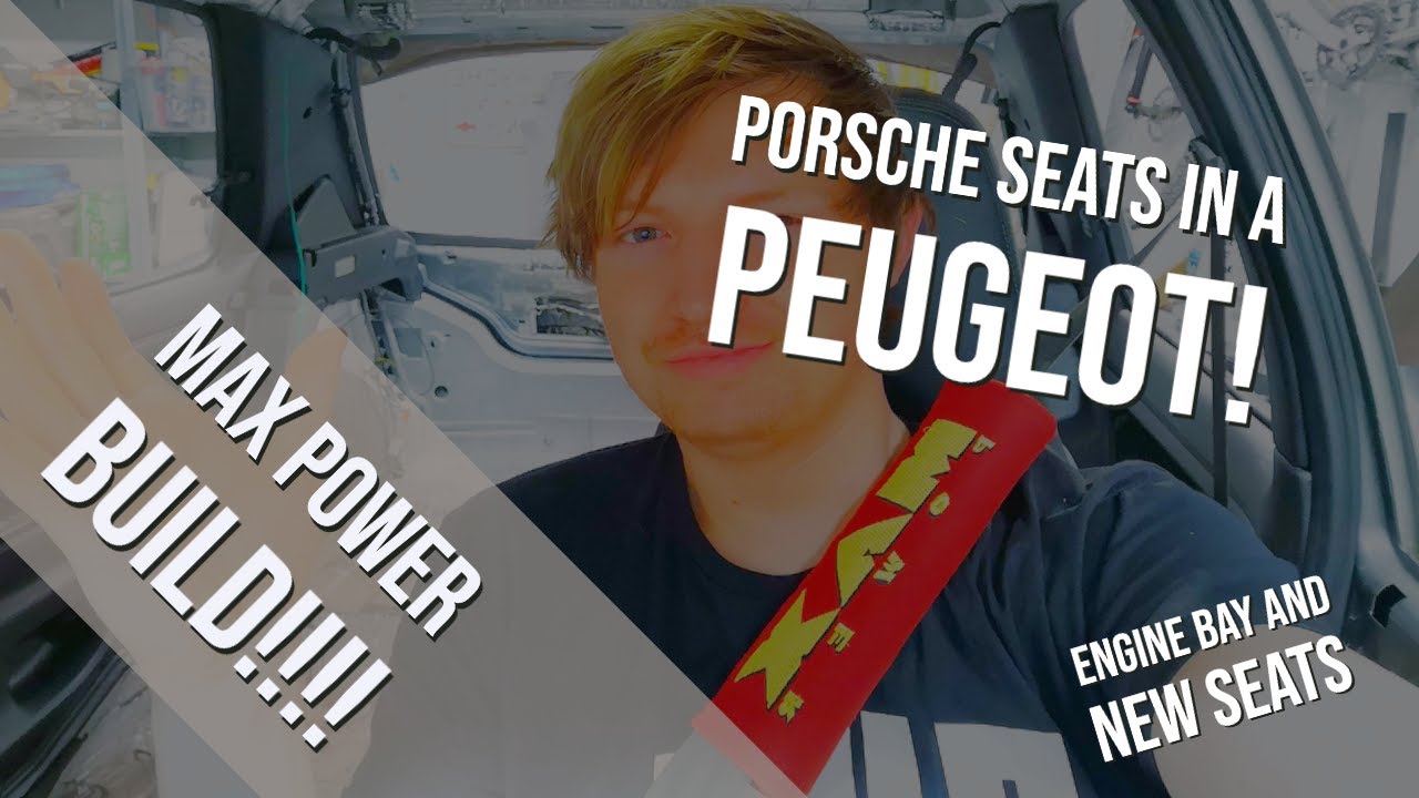 *Porsche Seats in a Peugeot* Max Power 106 Build