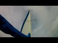 Sailing SF Bay downwind in an Ericson 35