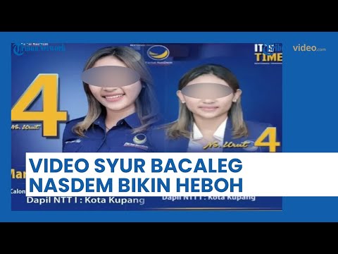 Viral Video Syur 21 Detik Bacaleg NasDem di NTT, Malu Berujung Undurkan Diri sebelum Didepak