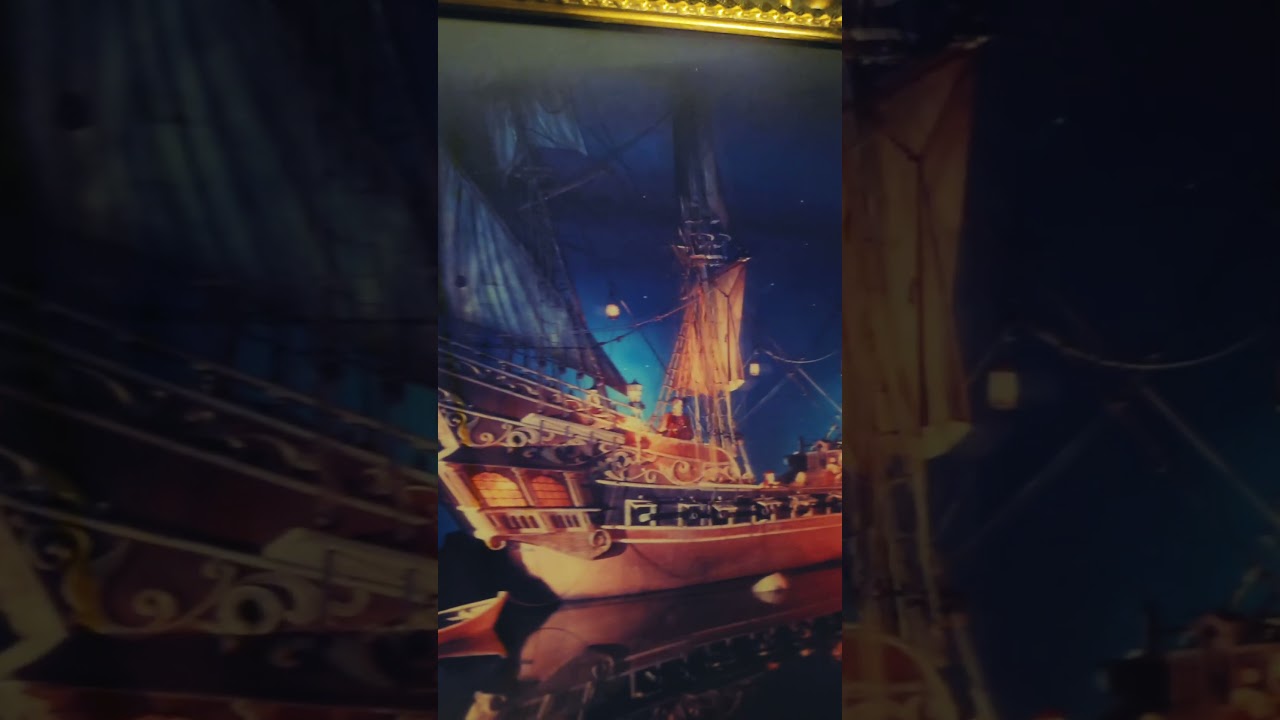 Pirates of the Caribbean lenticular frame