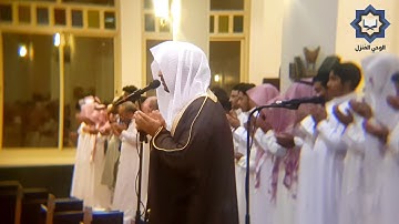 مناجات وإبتهالات خاشعة للقارئ سلطان العمري من الليلة الثالثة