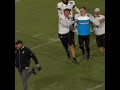 Army coach couldn't escape the Gatorade bath in 24°F weather 😅🥶