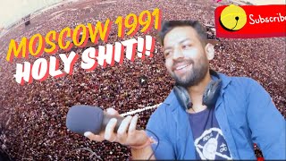 First reaction to Metallica - Harvester of Sorrow Live Moscow 1991 !! 1.6 MILLION PEOPLE!!